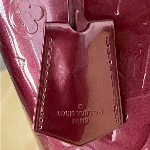 Louis Vuitton Alma PM - Rouge Fauviste Vernis - Picture 14 of 14